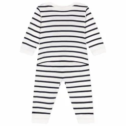Petit Bateau Pyjama Berlin Coton Bio | Ecru