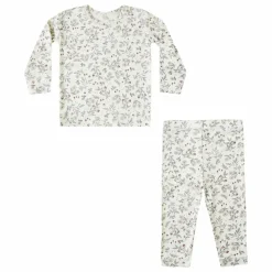 Outlet Quincy Mae Pyjama Bloom Bamboo | Ivoire