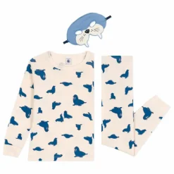 Clearance Petit Bateau Pyjama Bretino Coton Bio | Crème