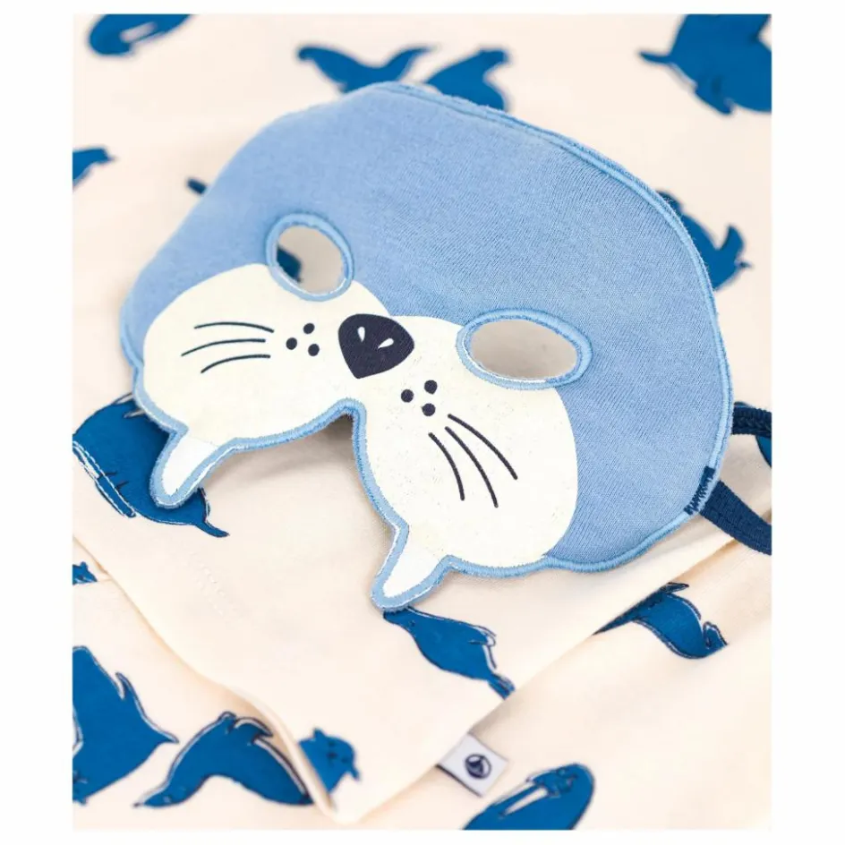 Clearance Petit Bateau Pyjama Bretino Coton Bio | Crème