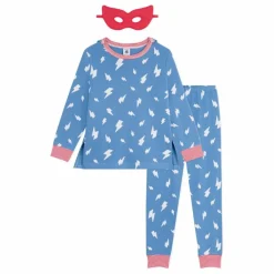 Online Pyjama Bretona Avec Cape Flash Coton Bio | Enfant Nuit, Sous-Vêtements