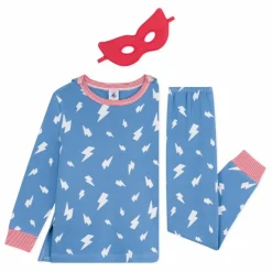 Online Pyjama Bretona Avec Cape Flash Coton Bio | Enfant Nuit, Sous-Vêtements