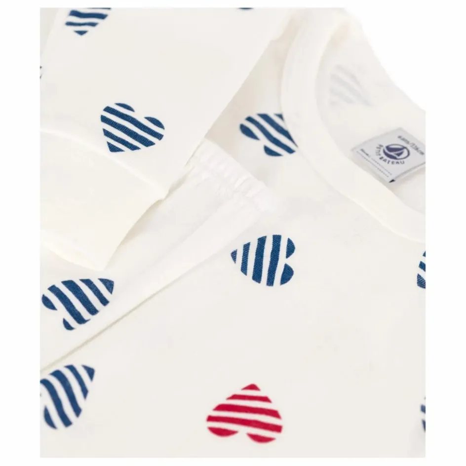 Enfant Petit Bateau Nuit, Sous-Vêtements*Pyjama Bretonne Coton Bio |