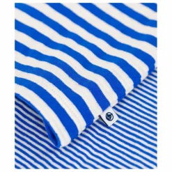Clearance Petit Bateau Pyjama Brian Coton Bio | Bleu