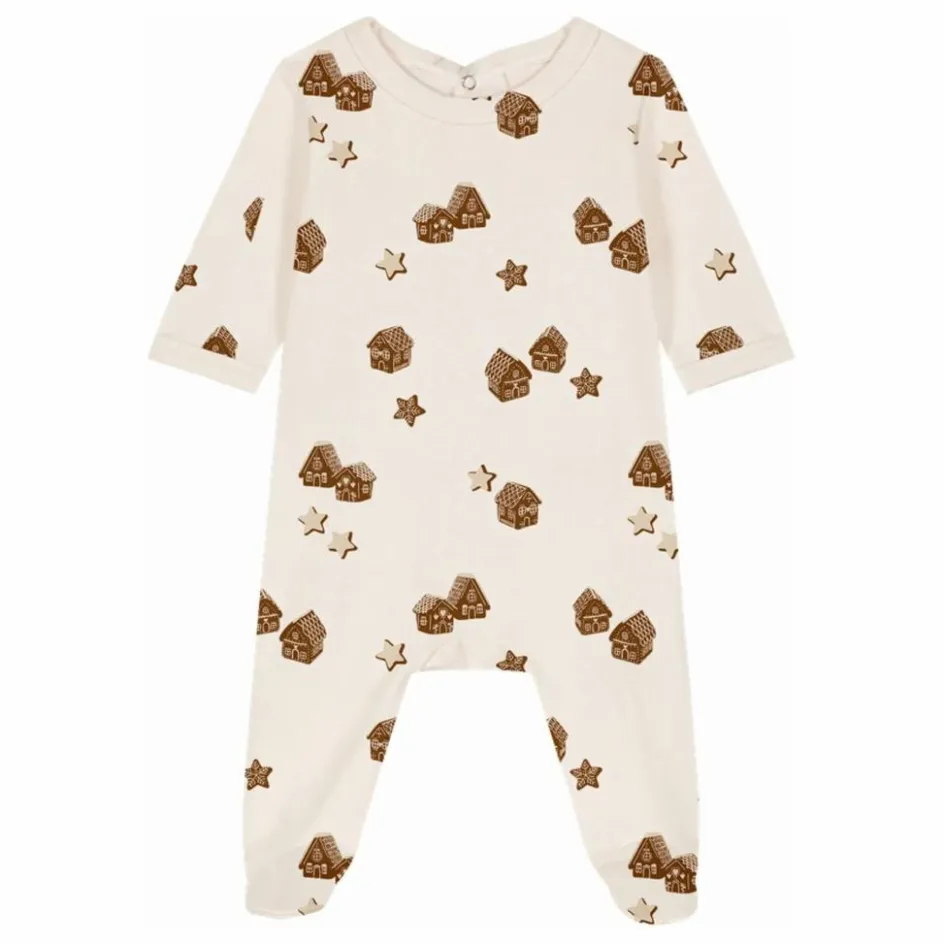 Best Studio Bohème Pyjama Chubby Noël Coton Bio | Ecru