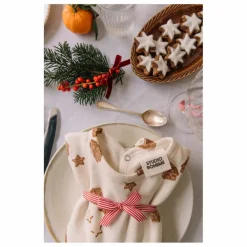 Best Studio Bohème Pyjama Chubby Noël Coton Bio | Ecru