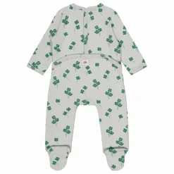 Hot Studio Bohème Pyjama Chubby Trèfles Coton Bio | Gris