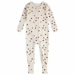 Outlet Pyjama Convertible Côtelé Citrouilles Coton Bio | Pyjamas, Sous-Vêtements|Pyjamas, Sous-Vêtements