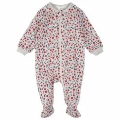 Petit Lem Pyjama Coquelicots Coton Bio || Pyjamas, Sous-Vêtements|Pyjamas Et Bodies