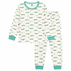 Petit Bateau Pyjama Crocodiles Coton Bio ||Enfant Nuit, Sous-Vêtements