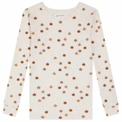 Enfant Petit Lem Nuit, Sous-Vêtements|Nuit, Sous-Vêtements*Pyjama Côtelé Citrouilles Coton Bio |