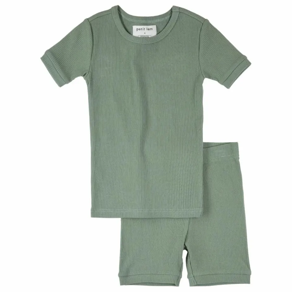 Enfant Petit Lem Nuit, Sous-Vêtements*Pyjama Côtelé Coton Bio |