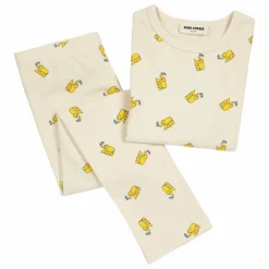 Enfant Bobo Choses Nuit, Sous-Vêtements|Nuit, Sous-Vêtements*Pyjama Côtelé Eléphants Coton Bio |