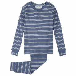 Outlet Pyjama Côtelé Rayé Modal et Coton Bio | Enfant Nuit, Sous-Vêtements|Nuit, Sous-Vêtements