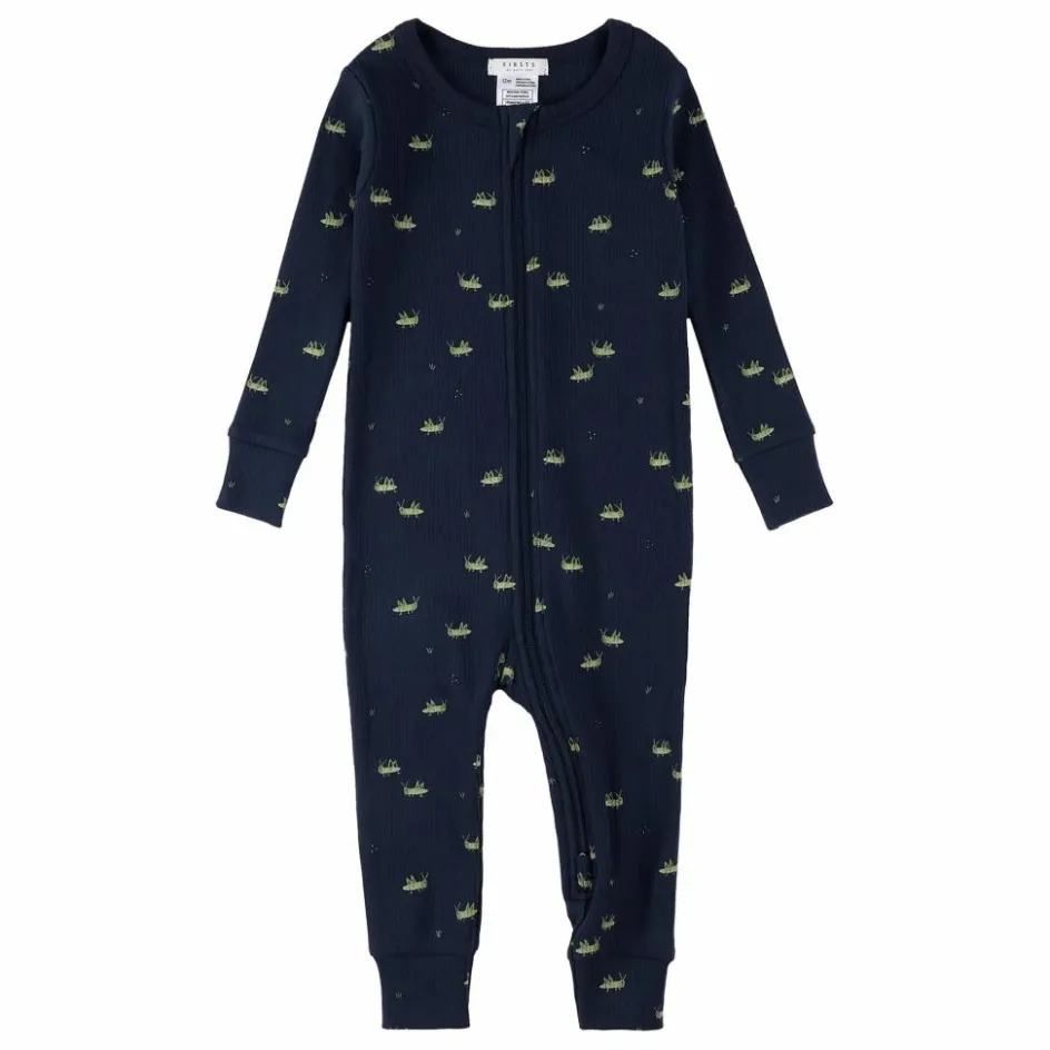 Petit Lem Pyjamas, Sous-Vêtements|Pyjamas, Sous-Vêtements*Pyjama Côtelé Sauterelles Coton Bio |