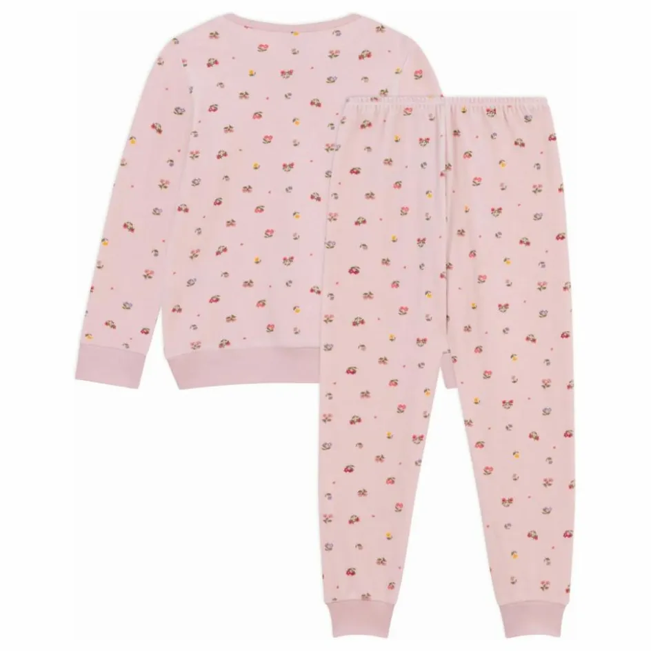 Online Pyjama Cœurs et Fleurs Coton Bio | Enfant Nuit, Sous-Vêtements