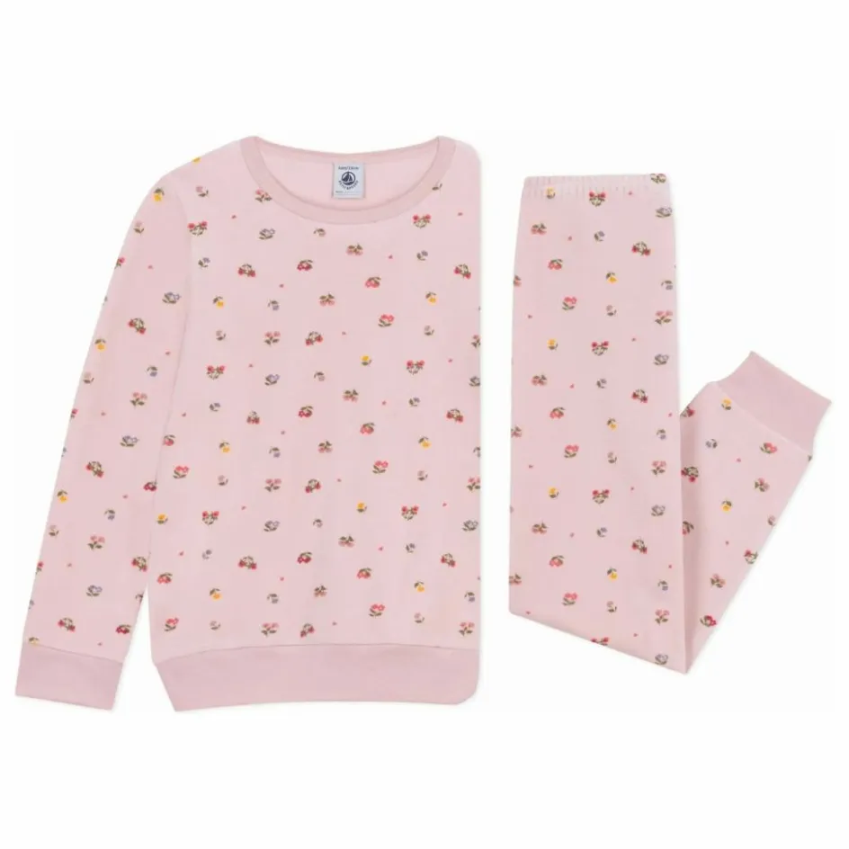 Online Pyjama Cœurs et Fleurs Coton Bio | Enfant Nuit, Sous-Vêtements