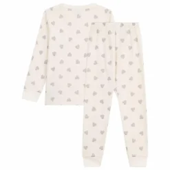 Online Pyjama Cœurs Pailletés Coton Bio | Enfant Nuit, Sous-Vêtements
