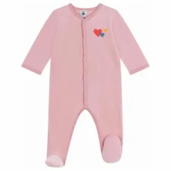 Petit Bateau Pyjamas, Sous-Vêtements|Pyjamas Et Bodies*Pyjama Dors Bien 3 Cœurs Coton Bio |