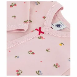 Discount Petit Bateau Pyjama Dors Bien Fleuri Coton Bio | Rose pâle
