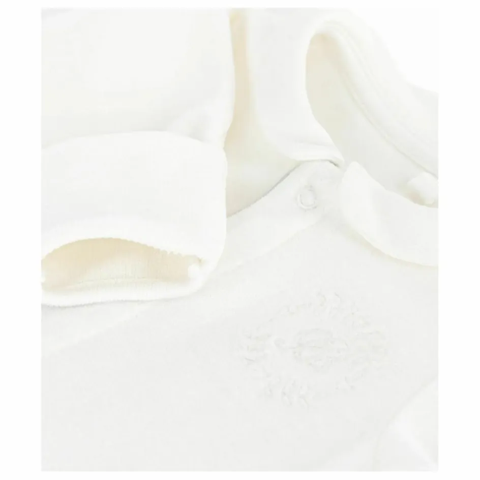 Petit Bateau Pyjamas, Sous-Vêtements|Pyjamas, Sous-Vêtements*Pyjama Dors Bien Logo Brodé Coton Bio |