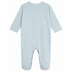 Petit Bateau Pyjama Dors Bien Rayé Logo Coton Bio || Pyjamas, Sous-Vêtements|Pyjamas, Sous-Vêtements