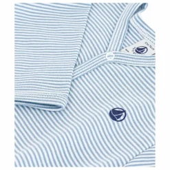 Petit Bateau Pyjama Dors Bien Rayé Logo Coton Bio || Pyjamas, Sous-Vêtements|Pyjamas, Sous-Vêtements