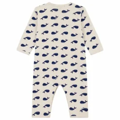 Petit Bateau Pyjama Dors Bien Sans Pieds Baleines Coton Bio || Pyjamas, Sous-Vêtements|Pyjamas, Sous-Vêtements
