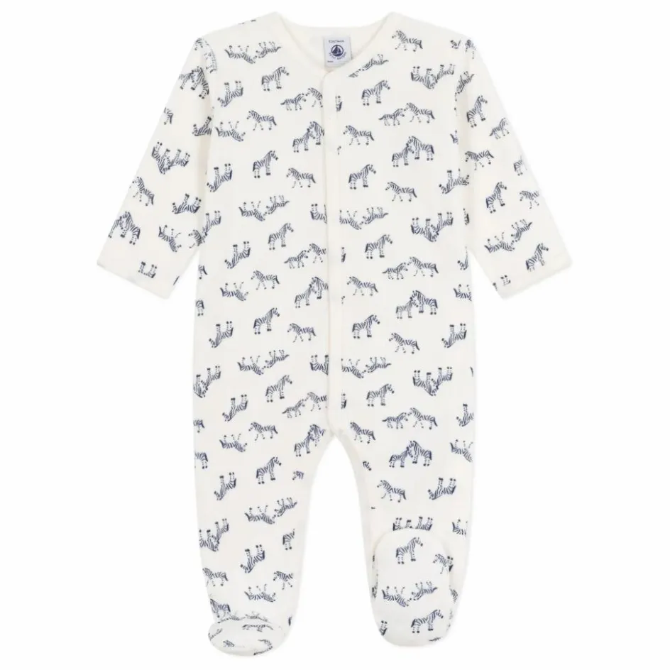 Petit Bateau Pyjamas, Sous-Vêtements|Pyjamas Et Bodies*Pyjama Dors Bien Zèbres Coton Bio |