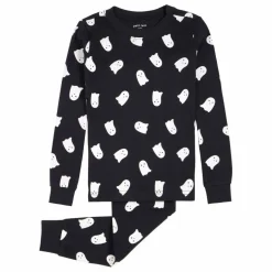 Enfant Petit Lem Nuit, Sous-Vêtements|Nuit, Sous-Vêtements*Pyjama Fantômes Phosphorescents Coton Bio |