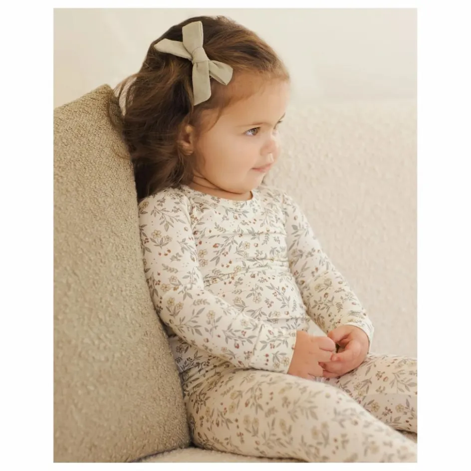 Enfant Quincy Mae Nuit, Sous-Vêtements|Pyjamas, Sous-Vêtements*Pyjama Fleuri Bamboo |