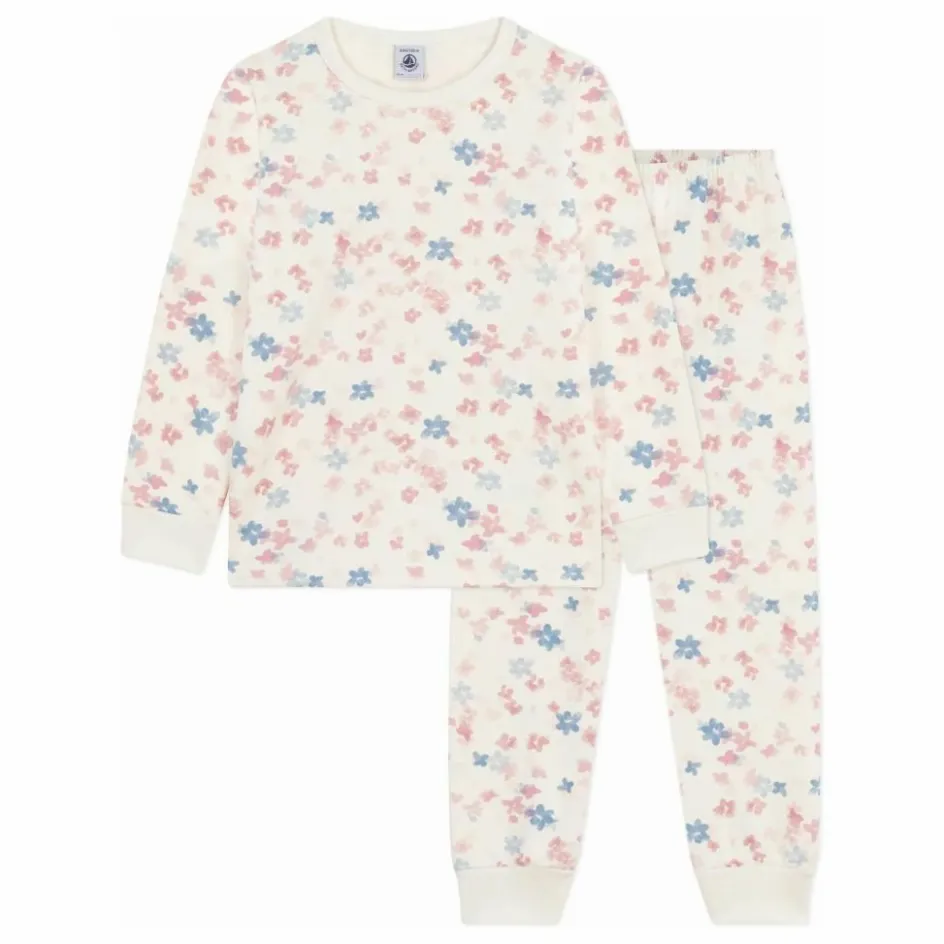 Sale Pyjama Fleuri Coton Bio | Enfant Nuit, Sous-Vêtements