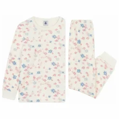 Sale Pyjama Fleuri Coton Bio | Enfant Nuit, Sous-Vêtements