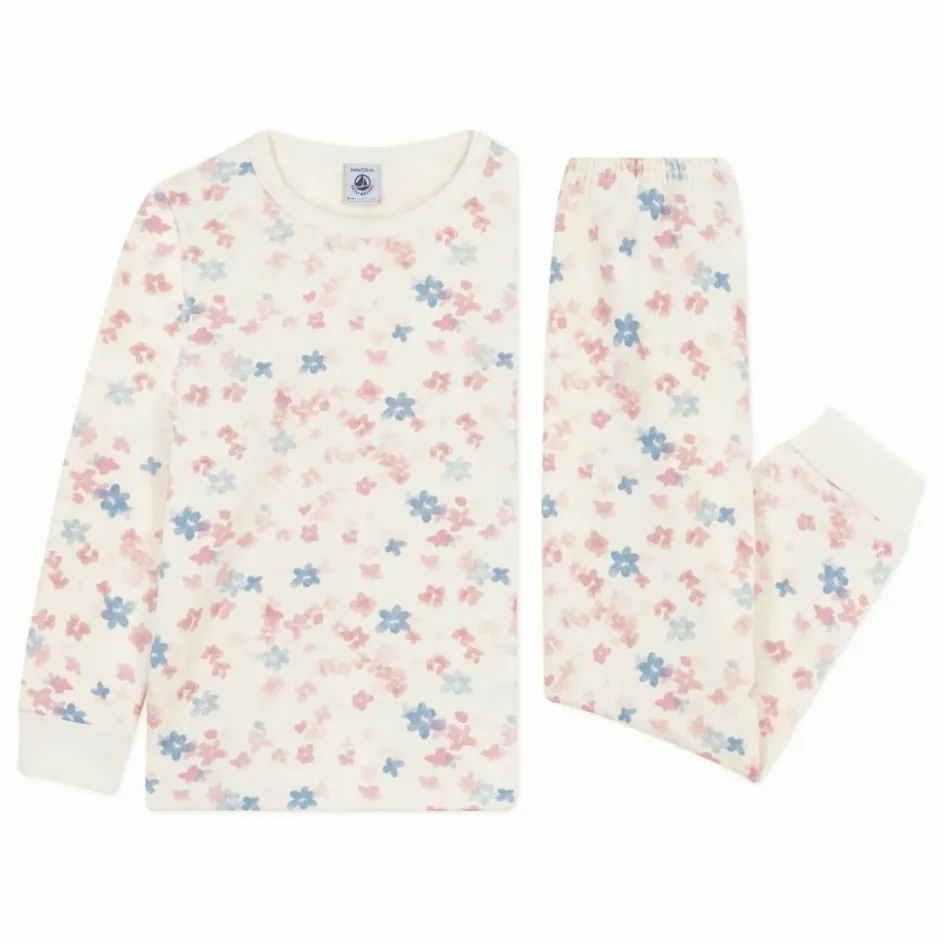 Sale Pyjama Fleuri Coton Bio | Enfant Nuit, Sous-Vêtements