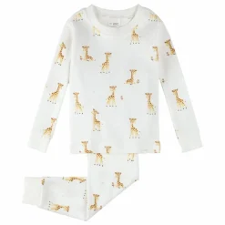 Petit Lem Pyjama Girafes Coton Bio || Pyjamas, Sous-Vêtements|Pyjamas, Sous-Vêtements