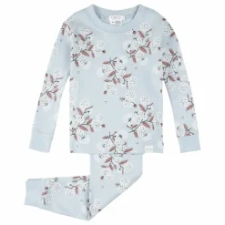 Petit Lem Pyjama Hortensias Coton Bio || Pyjamas, Sous-Vêtements|Pyjamas Et Bodies