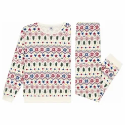 Outlet Pyjama Jacquard Coton Bio | Femme Nuit