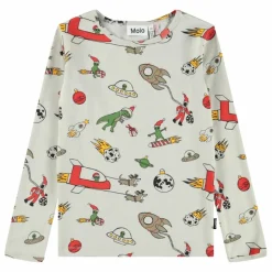 Best Molo Pyjama Lue Space Coton Bio | Ecru