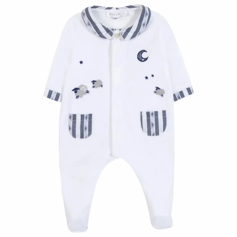 Tartine et Chocolat Pyjama Lune | Bleu marine