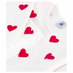 Petit Bateau Pyjama Molletonné Cœurs ||Enfant Nuit, Sous-Vêtements|Nuit, Sous-Vêtements