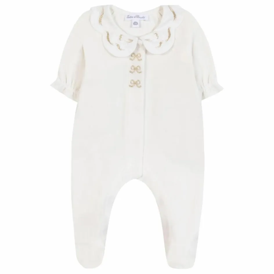 Discount Tartine et Chocolat Pyjama Nœud | Nacre