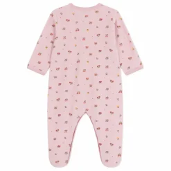 Petit Bateau Pyjamas, Sous-Vêtements|Pyjamas Et Bodies*Pyjama Nœud Dors Bien Fleuri Coton Bio |