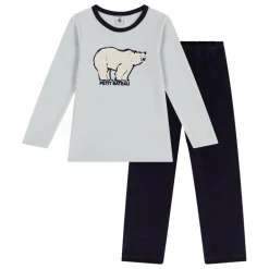 Petit Bateau Pyjama Ours Coton Bio ||Enfant Nuit, Sous-Vêtements
