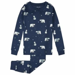 Enfant Petit Lem Nuit, Sous-Vêtements|Nuit, Sous-Vêtements*Pyjama Ours Polaire Coton Bio |