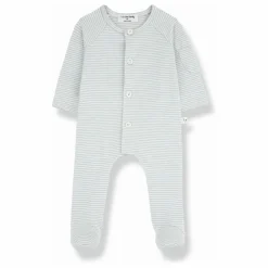 Clearance 1+ in the family Pyjama Philipe Coton Bio | Bleu gris