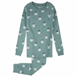 Petit Lem Pyjama Pingouins Coton Bio ||Enfant Nuit, Sous-Vêtements|Nuit, Sous-Vêtements