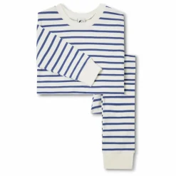 Outlet Pyjama Rayé Coton Bio | Enfant Nuit, Sous-Vêtements|Nuit, Sous-Vêtements