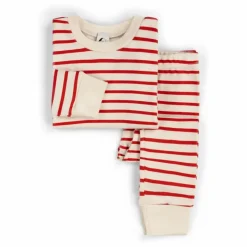 Sleepy Doe Pyjama Rayé Coton Bio ||Enfant Nuit, Sous-Vêtements|Nuit, Sous-Vêtements