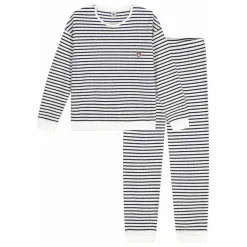 Petit Bateau Pyjama Rayé Eponge ||Femme Nuit