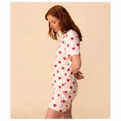 Online Pyjama Short Cœurs - Collection Femme | Femme Nuit